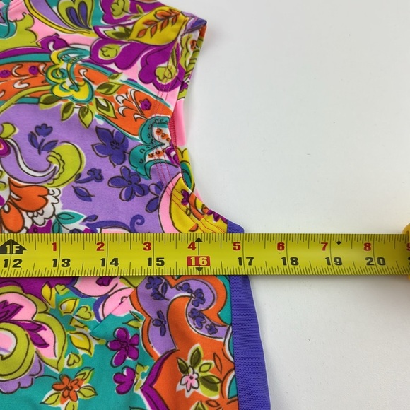 Robena Women's Colourful Cycling Sleeveless Top - Picture 4 of 8